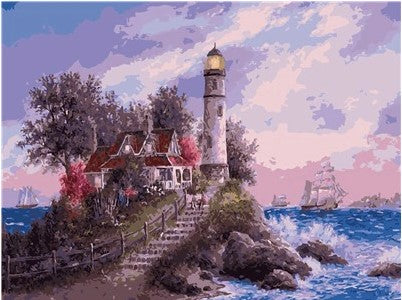 Phare Peinture par numéros