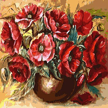 Peindre un vase par numéros