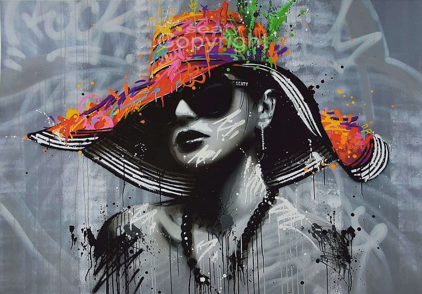 Graffiti de personnage Peindre des personnes par numéros