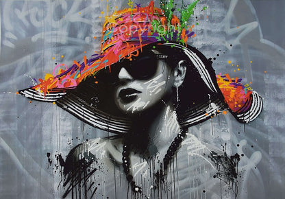 Graffiti de personnage Peindre des personnes par numéros
