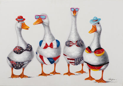Duck Paint by Numbers