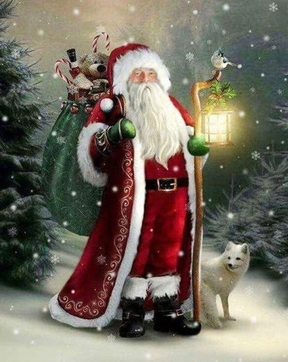 Père Noël Peinture par numéros