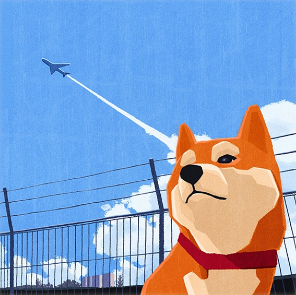 Shiba Inu Peinture par Numéros