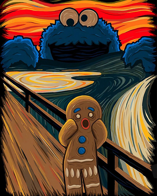 Épouvantail Peinture par numéros