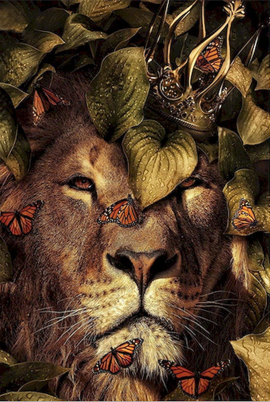 Lion Paint by Numbers