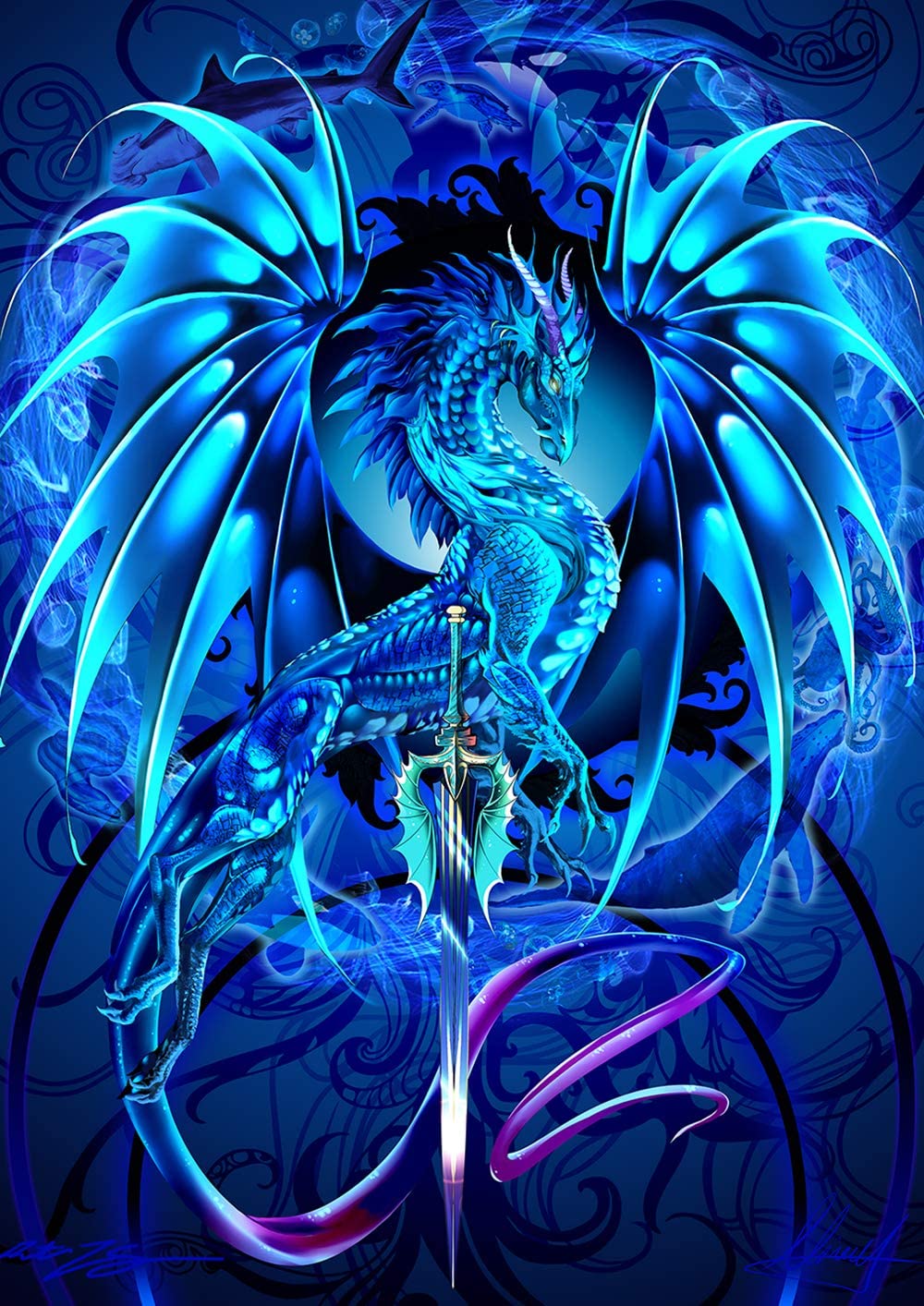 Dragons Peinture par Numéros