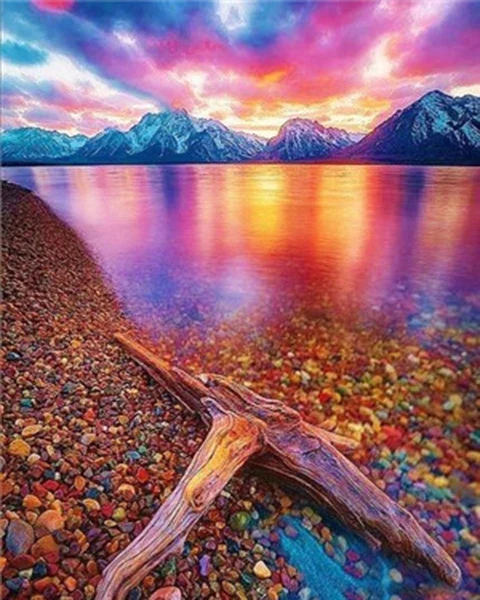 Plage Peinture par numéros
