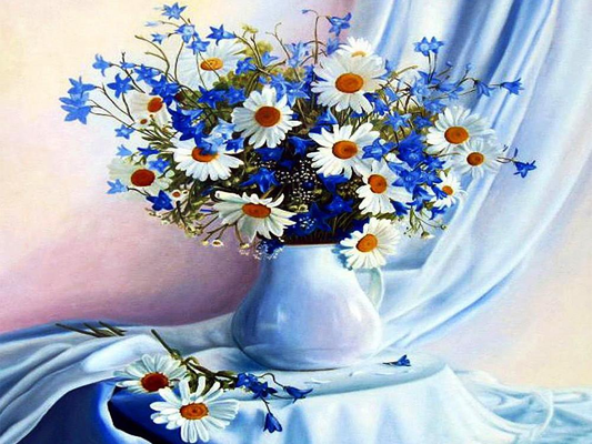 Peindre par numéros de petite marguerite
