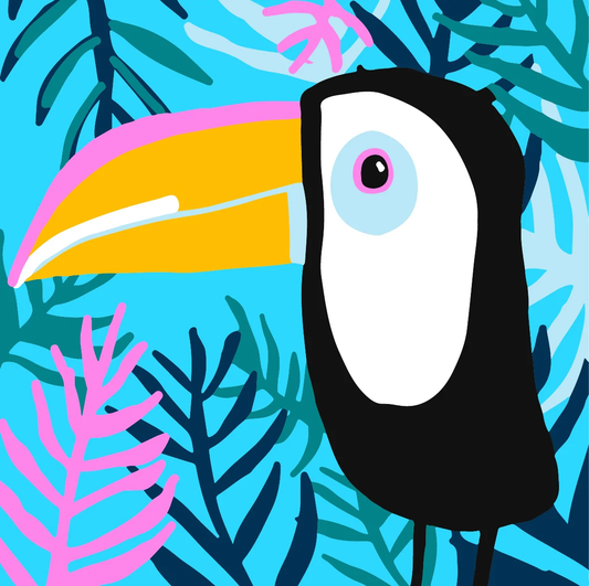 Parrot Paint by Numbers