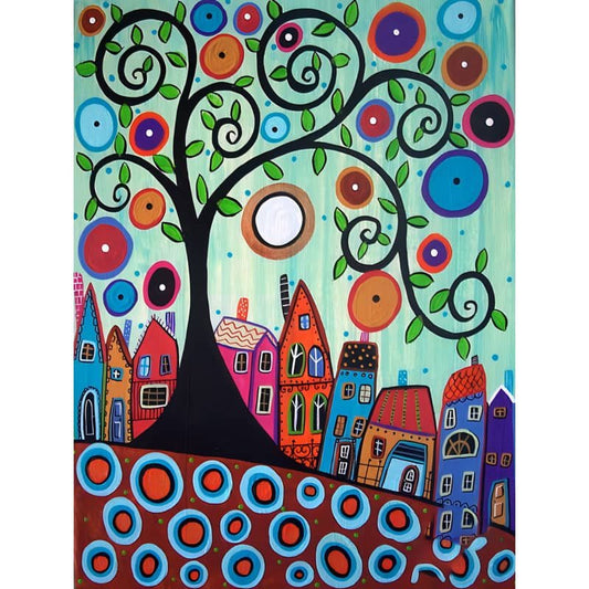 Lanterns   Paint by numbers