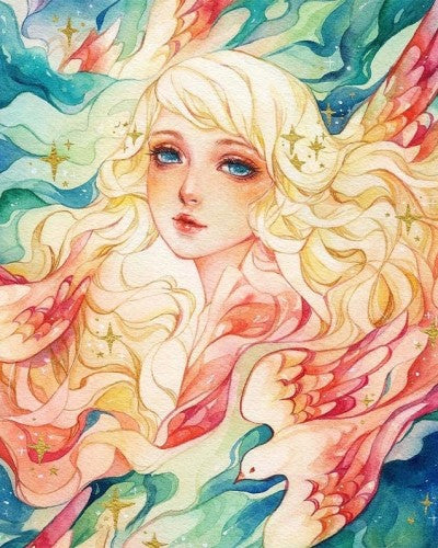 Déesse  Peinture par numéros