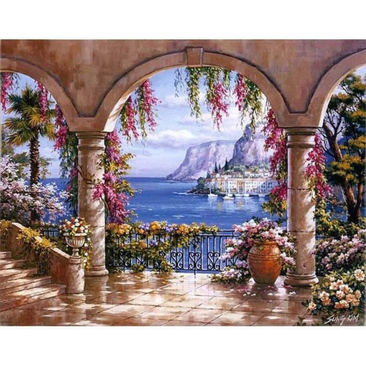 Plage Peindre par Numéros