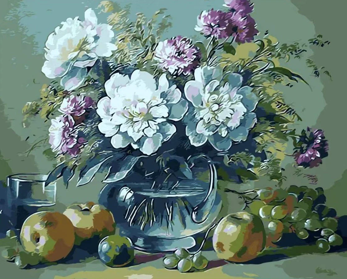 Vase Peinture par numéros