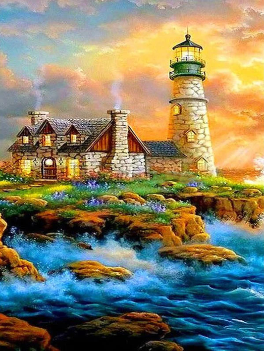 Phare  Peinture par numéros