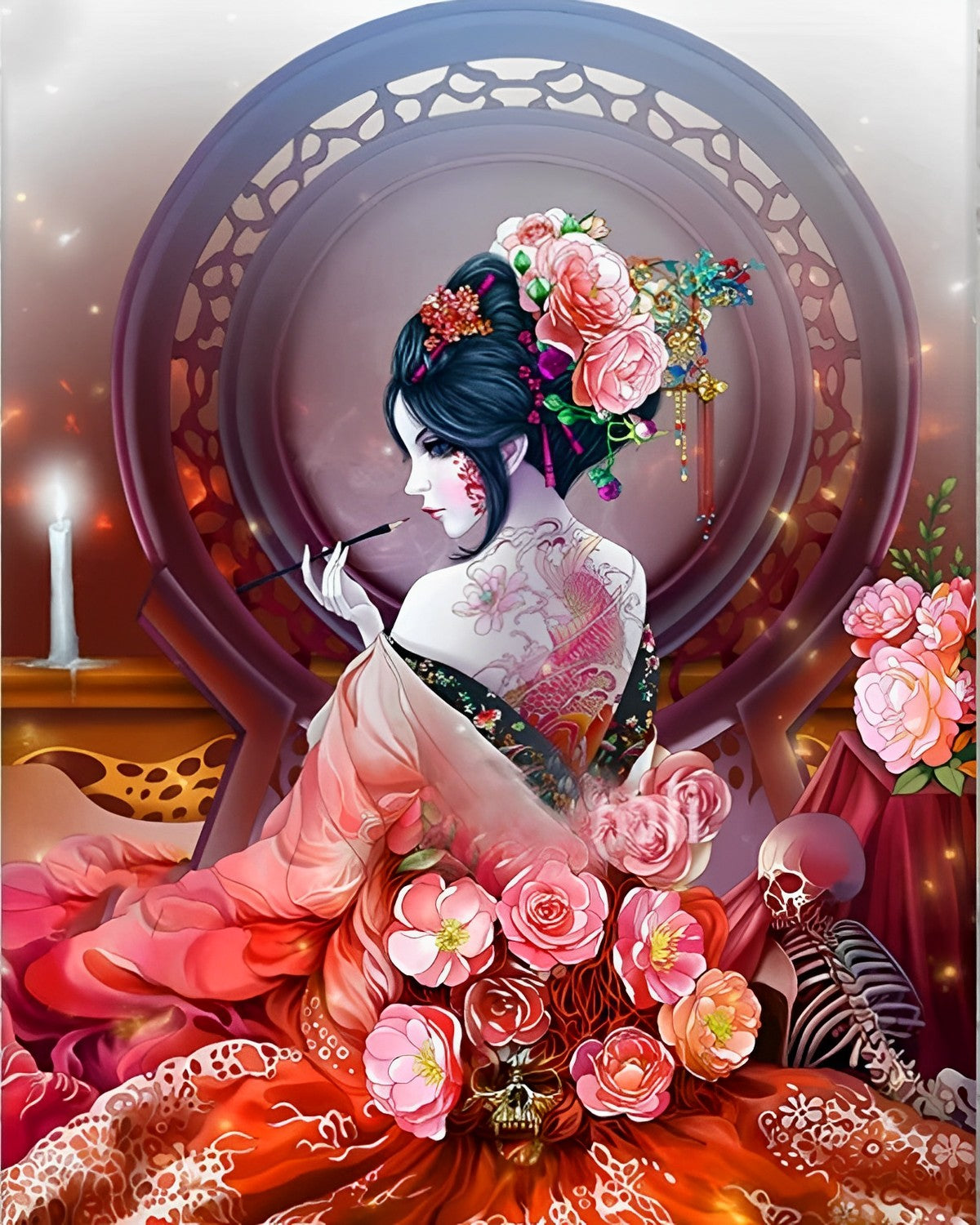 Madame Peinture par numéros