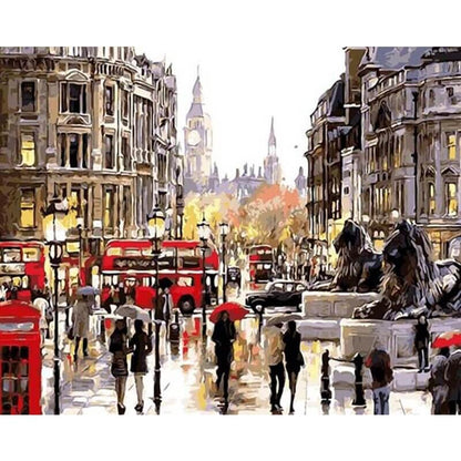 Architecture Paint by Numbers