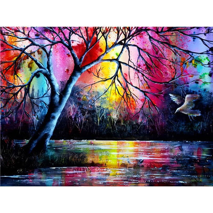 Arbre  Peinture par numéros