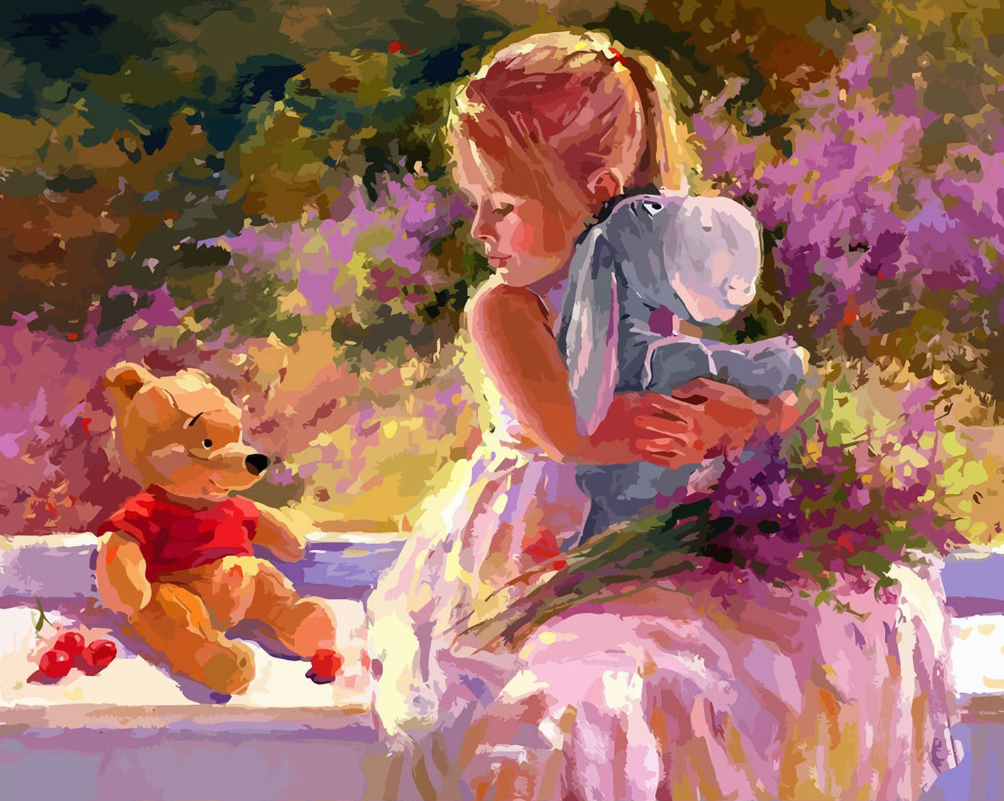 Girls Paint by Numbers