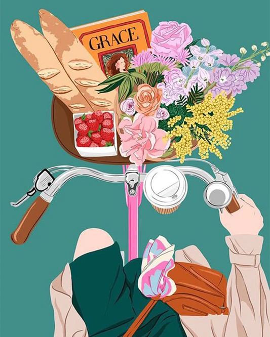 Vélo Peinture par numéros