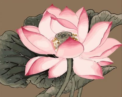Lotus Peinture par Numéros