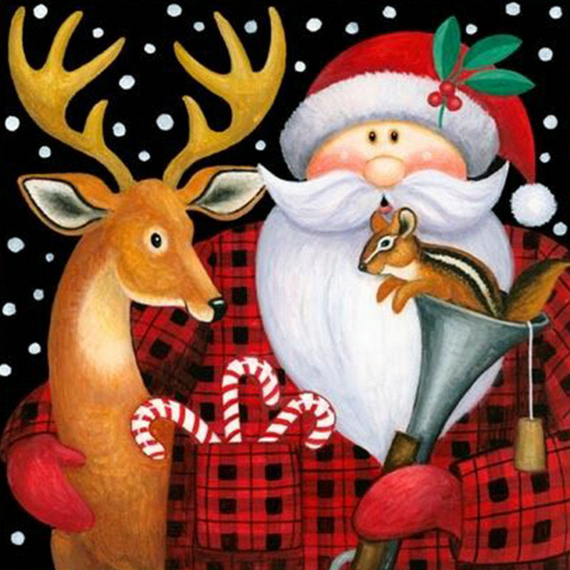 Santa Claus Paint by Numbers