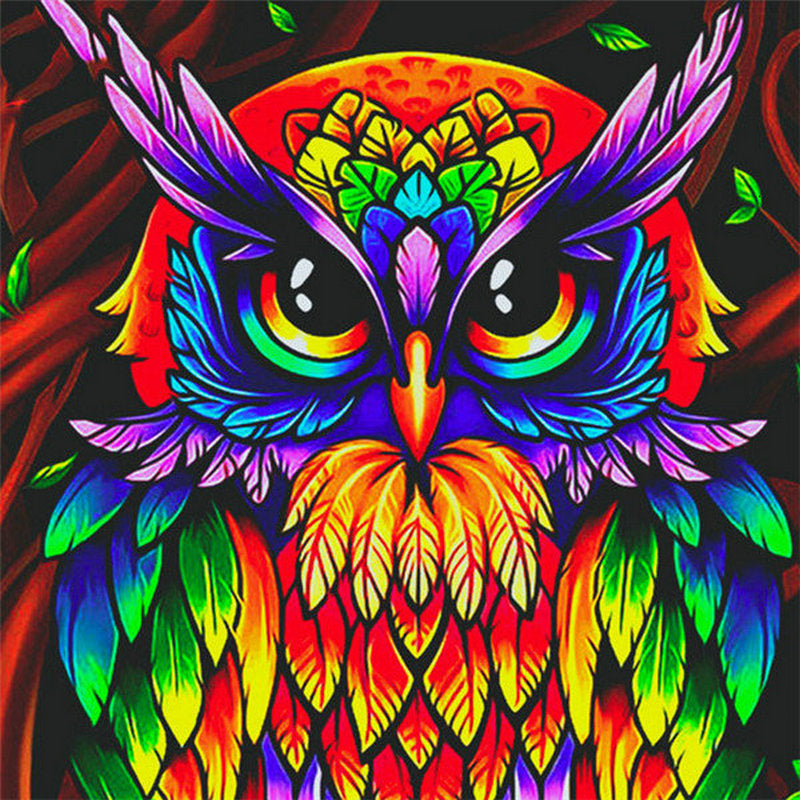 Owl Paint by Numbers