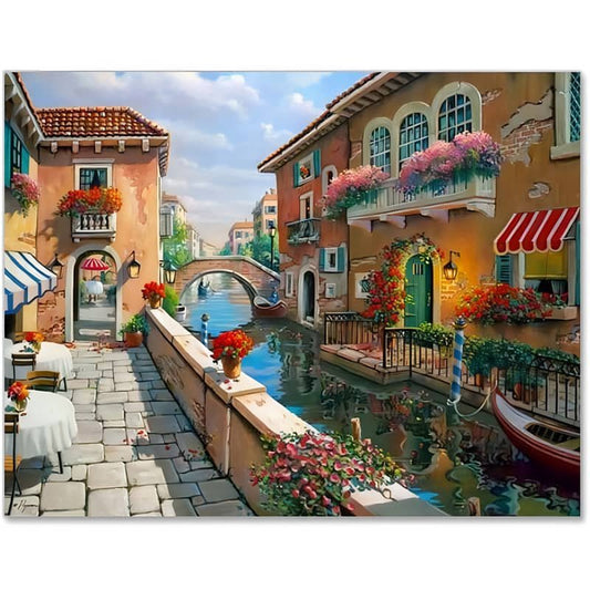 Ville Peinture par Numéros