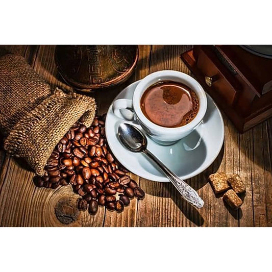 Café  Peinture par numéros
