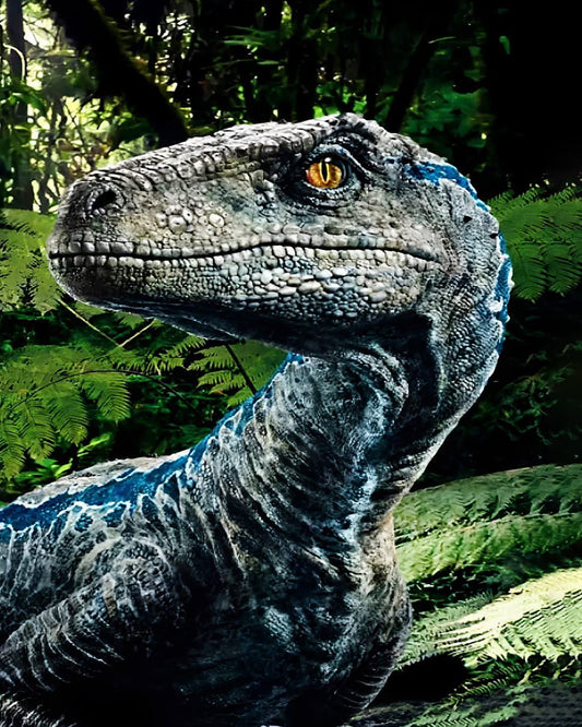 Dinosaures peints par numéros
