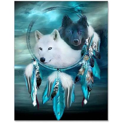 Chiots  Peinture par numéros