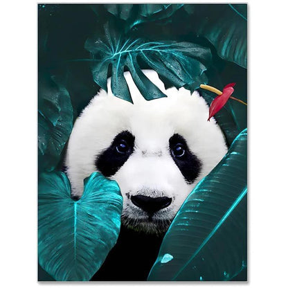 Peindre un panda par numéros
