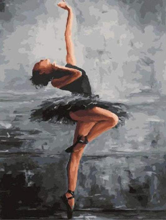 Dancing Girl Paint by Numbers