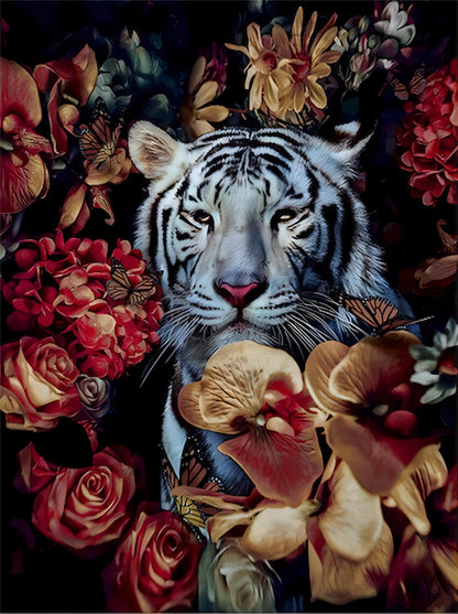 Tigre Peinture par Numéros