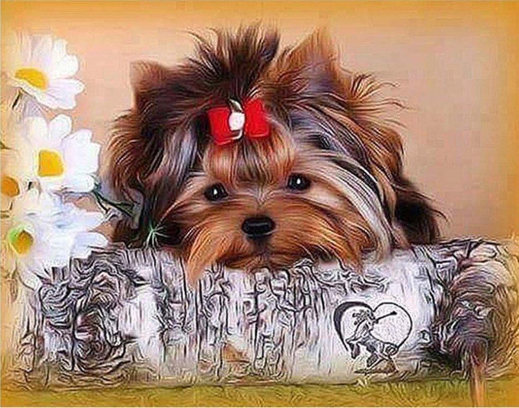 Puppy Paint by Numbers