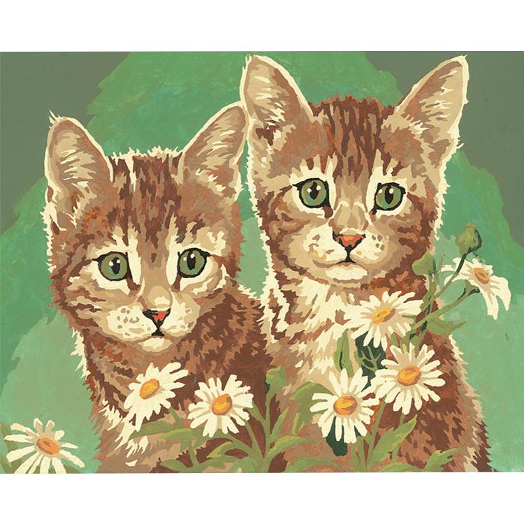 Two cats Paint by Numbers