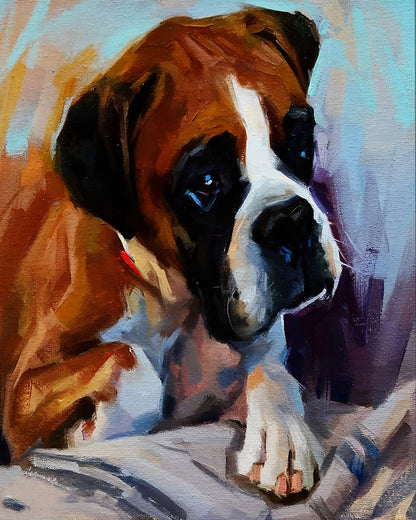 Dog Paint by Numbers