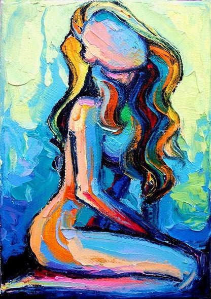 Nude Woman Paint by Numbers