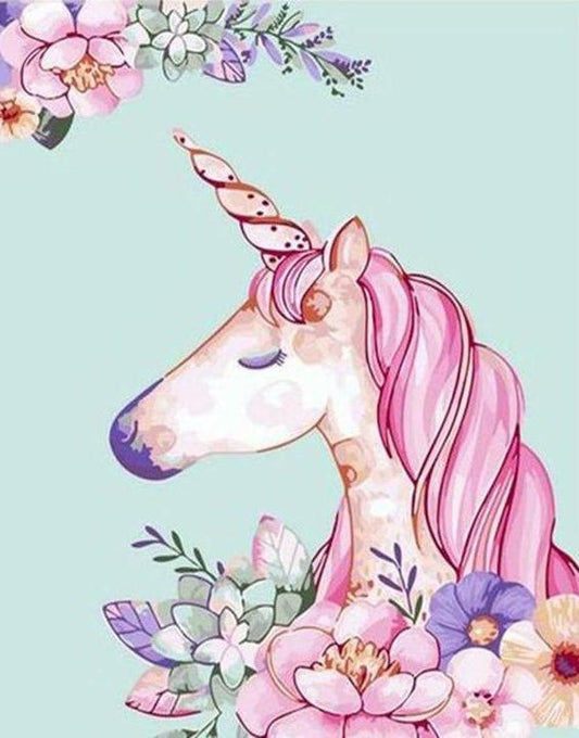 Licorne Peinture par numéros