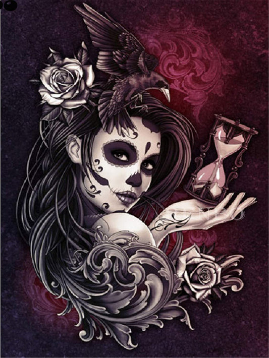 Peinture par numéros mariée fantôme