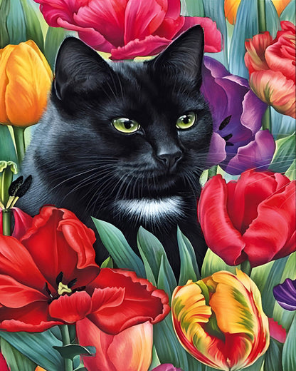 Peinture par numéros Chat