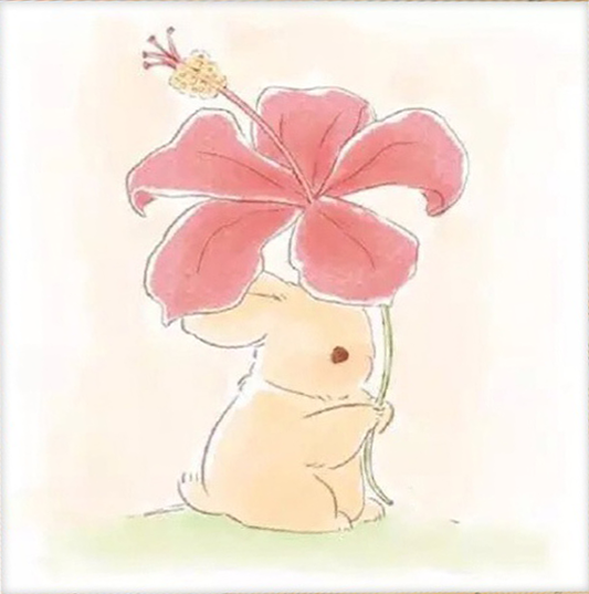 Lapin  Peinture par numéros