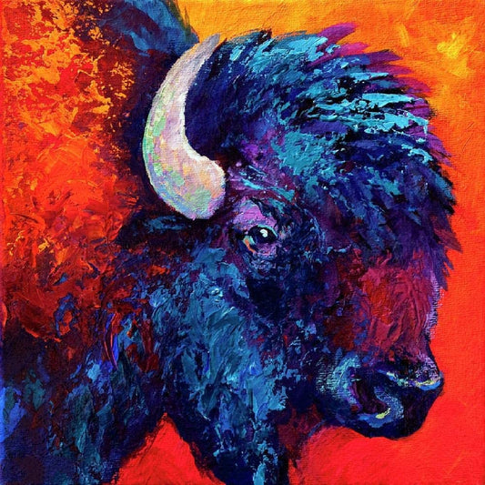 Tête de taureau Peinture par numéros