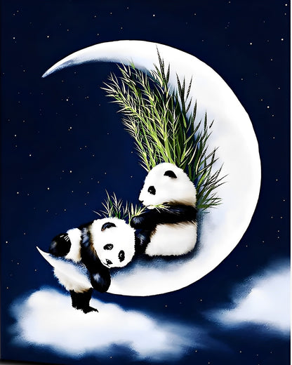 Giant Panda Paint by Numbers