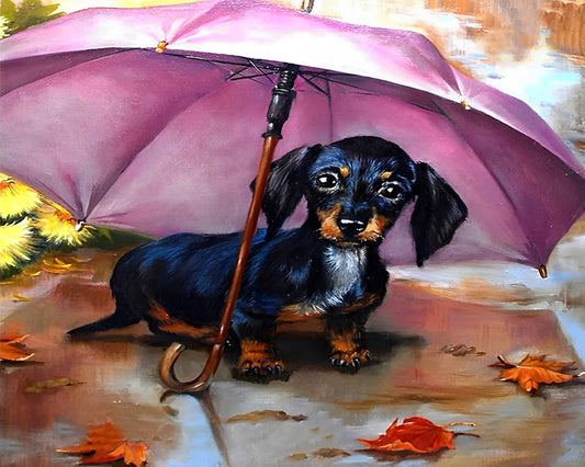 Chiot Peinture par numéros