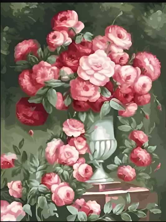Vase  Peinture par numéros