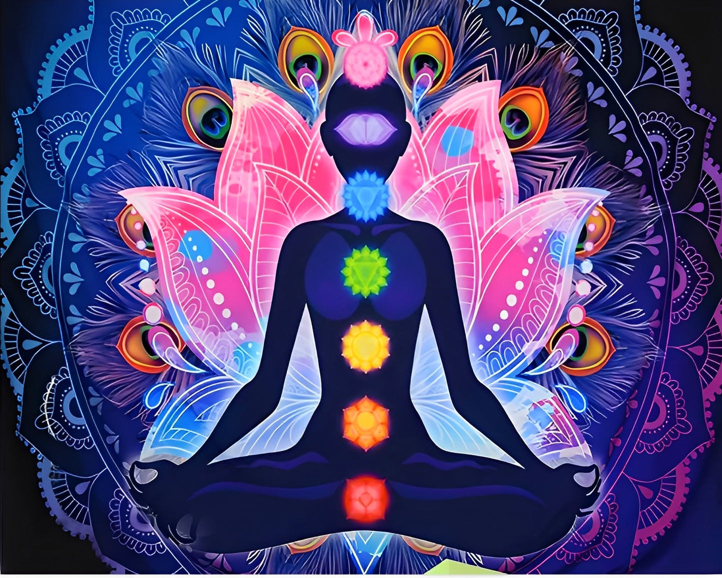 Lotus femme Peinture par numéros