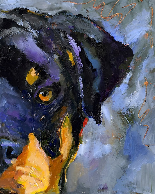 Chien - Peinture par numéros