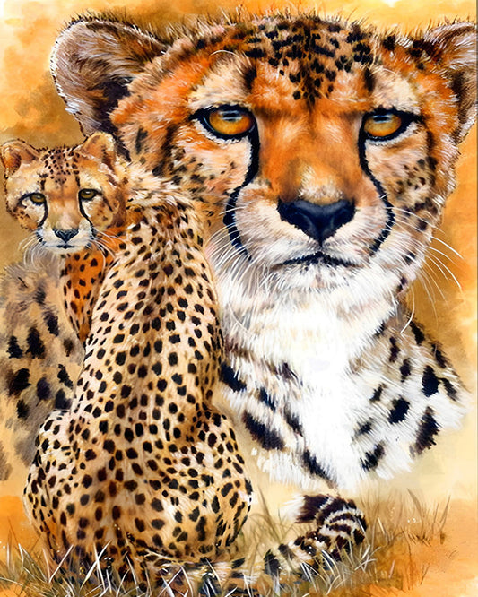 Peinture par numéros Guépard