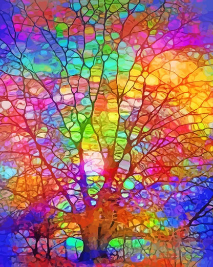 Arbres Peinture par numéros