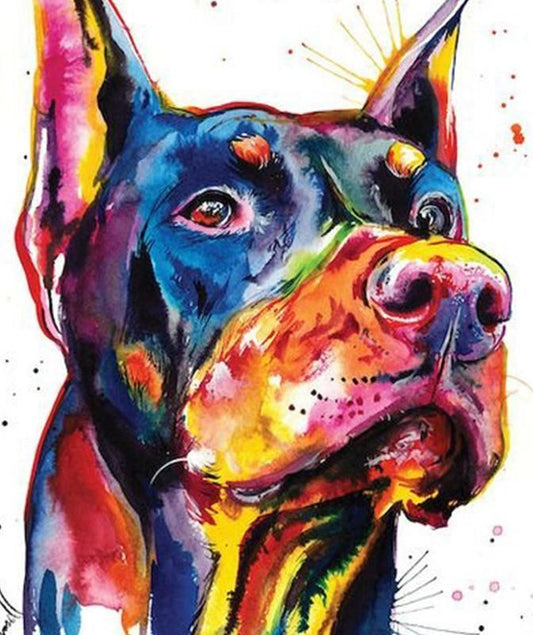 Puppy Paint by Numbers